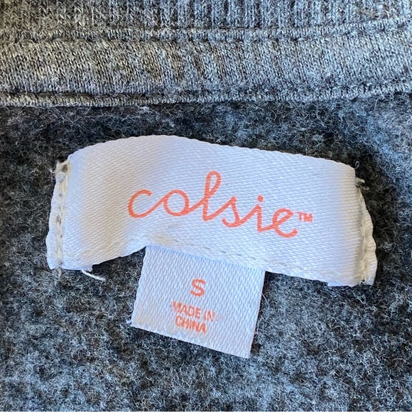 Grey Colsie Cotton Sweatshirt & Jogger Set - Picture 2 of 3